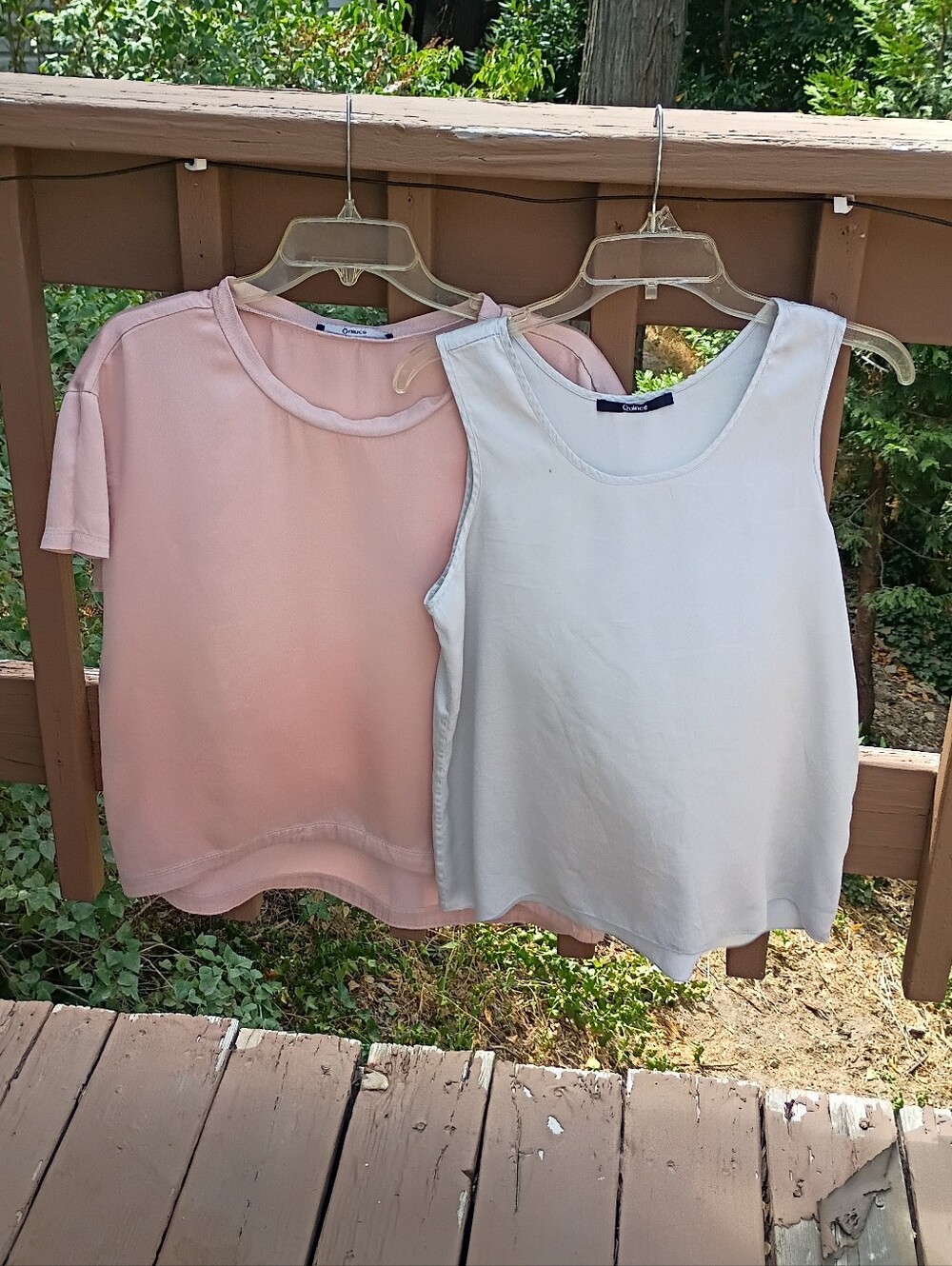 Quince Silk Blouse & Tank Top Bundle sz M - Picture 9 of 14